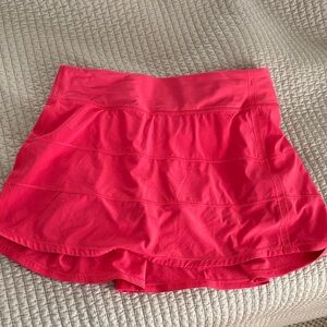 lululemon athletica Pink Athletic Skirt (shorts underneath)
